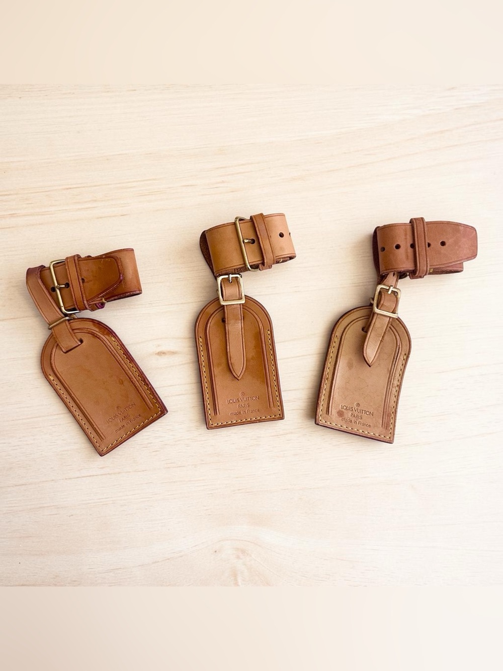 Louis Vuitton Luggage Tag and Poignet bundle 6pcs - Picture 3 of 7